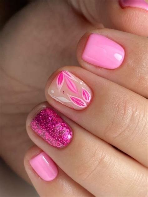 pink nail designs 2023 short|dark pink nail designs.